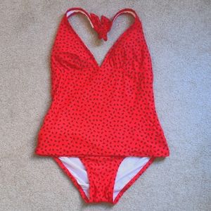 Ann Taylor Anchors Tankini Set Small